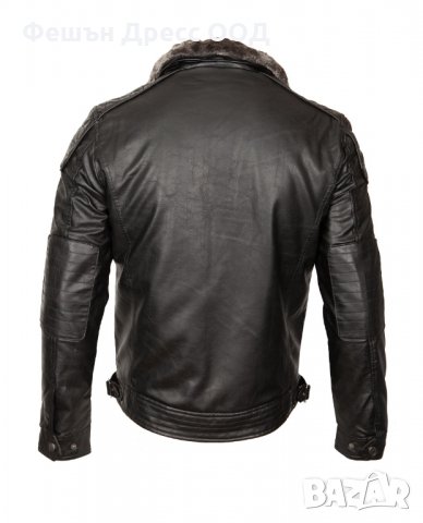 Мъжко зимно кожено яке – 3254, снимка 6 - Якета - 31332482