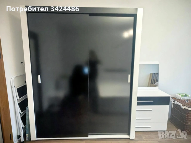 Cпален комплект „Жаклин М“, подматрачна рамка и двулицев матрак, снимка 3 - Спални и легла - 54021119