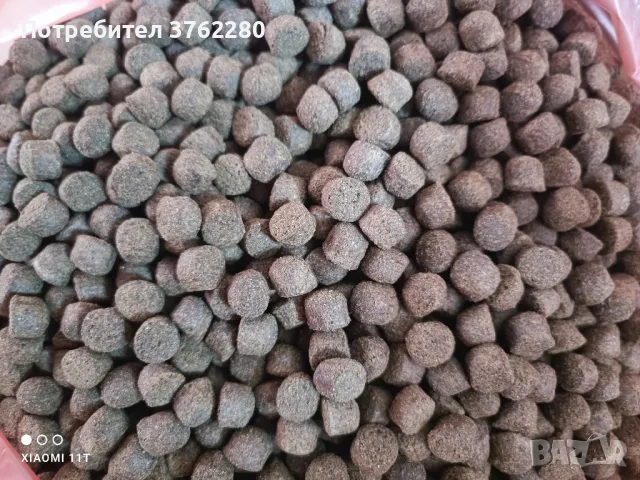 рибни пелети за риболов 