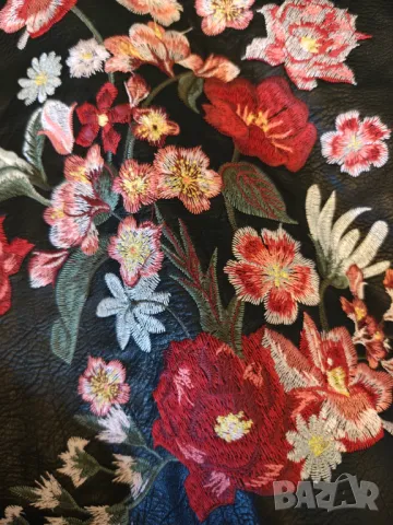 Страхотно кожено яке с бродерииразпродажба , снимка 6 - Якета - 48908165