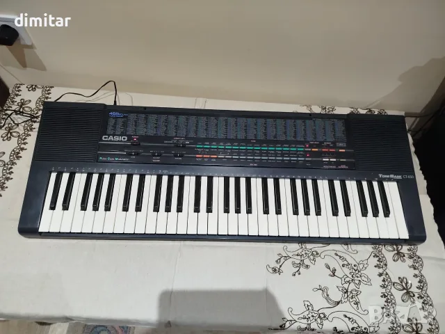 Синтезатор CASIO TONE BANK CT - 650 , снимка 11 - Синтезатори - 56512407