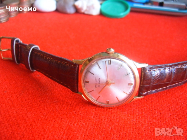 Poljot 23 jewels USSR  Полет 23 СССР, снимка 5 - Антикварни и старинни предмети - 52389151