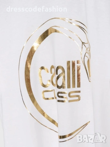 Мъжка оригинална тениска Cavalli class, снимка 3 - Тениски - 53896231
