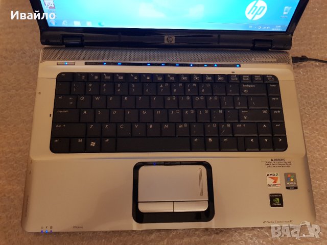 HP PAVILION DV6000 двуядрен, снимка 2 - Лаптопи за дома - 30079033