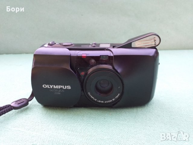 OLYMPUS Stylus ZOOM 35mm Лентов фотоапарат, снимка 12 - Фотоапарати - 34046563