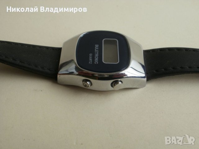 Buletronik български часовник оригинален рядък Булетроник дамски , снимка 7 - Мъжки - 42614370