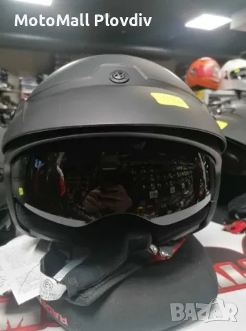 Каска KYON размер S M L XL отворена тъмни очила чопър мото мотор, снимка 5 - Аксесоари и консумативи - 49162322