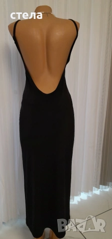 черна елегантна. рокля еластична
