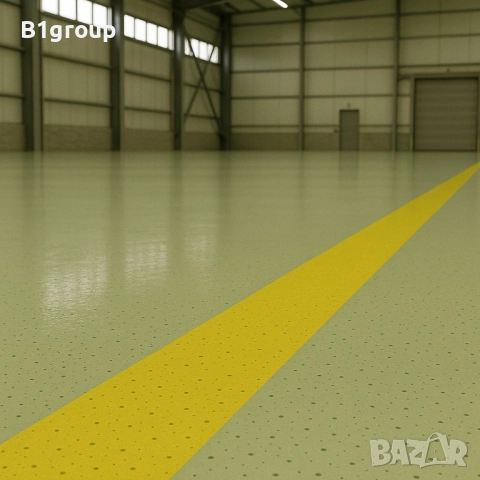 Полагане на индустриални и химически устойчиви епоксидни подове