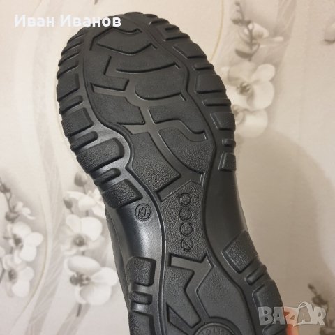 Кожени  обувки Ecco Neobasic GTX Gore-tex  номер 42 , снимка 9 - Ежедневни обувки - 43793190