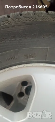 Оригинални джанти за Опел Зафира с зимни гуми Debica 195/65/15, снимка 6 - Гуми и джанти - 56017453
