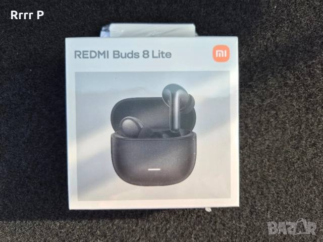 Слушалки Xiaomi In-Ear Redmi Buds 8 Lite, True Wireless, Bluetooth, Hybrid ANC, Black