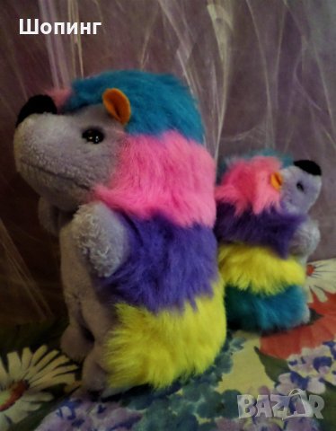 Пухкави цветни таралежи, снимка 4 - Плюшени играчки - 30957651