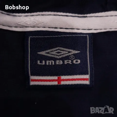 Мъжко горнище /ветровка/ Англия 🏴󠁧󠁢󠁥󠁮󠁧󠁿 Умбро - England 🏴󠁧󠁢󠁥󠁮󠁧󠁿 Umbro - season 2007/2009, снимка 8 - Футбол - 49215150