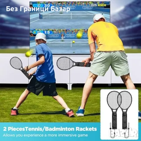 Нов комплект 12 в 1 Аксесоари за Nintendo Switch2 Игри Ракети Стикове Мечове, снимка 5 - Друга електроника - 50166185