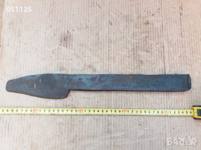 масивен кован сатър, инструмент - възраждане , снимка 2 - Антикварни и старинни предмети - 37348857