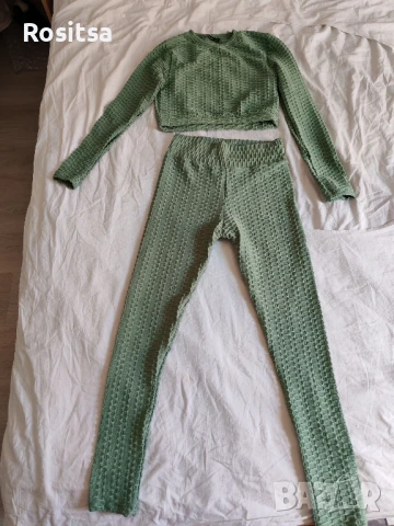 Спортен комплект - цвят мента , снимка 2 - Спортни екипи - 51060018