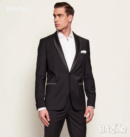Hugo Boss Arti224e1x - Оригинално мъжко сако смокинг р-р 50 / M-L , снимка 2 - Сака - 54158933