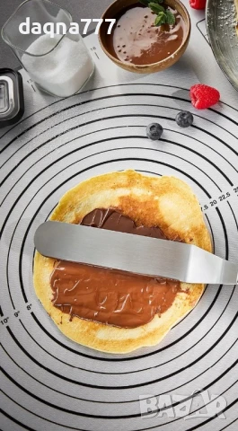 Шпатула за глазура / палетен нож , снимка 7 - Прибори за хранене, готвене и сервиране - 50466299