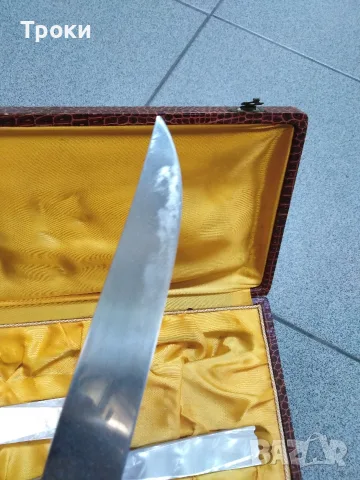 Прибори за сервиране на месо, снимка 6 - Антикварни и старинни предмети - 55737681