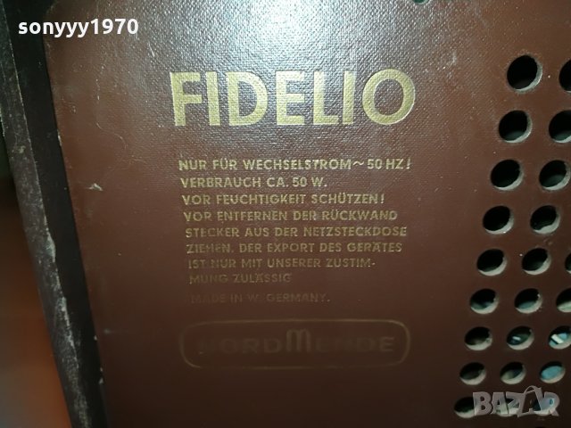 nordmende fidelio tube STEREO receiver-switzerland, снимка 13 - Ресийвъри, усилватели, смесителни пултове - 29494689