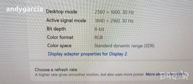HP DreamColor Z27x Professional Display 1.07 billion colors 2560x1440p професионален монитор, снимка 12 - Монитори - 44389051