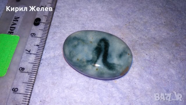 КРАСИВО ПОЛИРАНО ПОЛУСКЪПОЦЕННО КАМЪЧЕ за БИЖУ ГРИВНА ОГЪРЛИЦА 34540, снимка 4 - Бижутерийни комплекти - 39072794