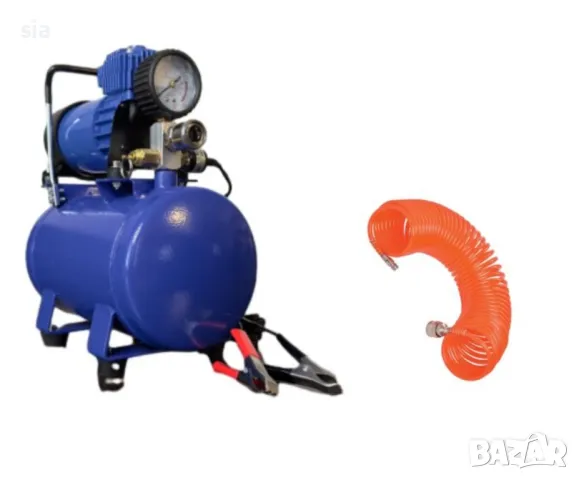 Компресор за гуми с бутилка, 3L, 12v, снимка 4 - Аксесоари и консумативи - 49869212