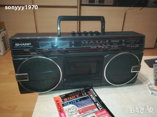 SHARP-JAPAN 1609251845, снимка 3 - Радиокасетофони, транзистори - 51736254