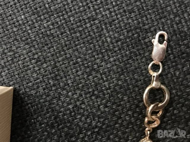 Сребърна гривна с бял циркон от "My Silver", снимка 10 - Гривни - 36703242