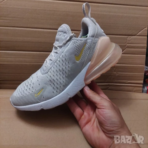 Nike Air Max 270 White Pink  номер 40 ,5-41  оригинални маратонки , снимка 2 - Маратонки - 50717863