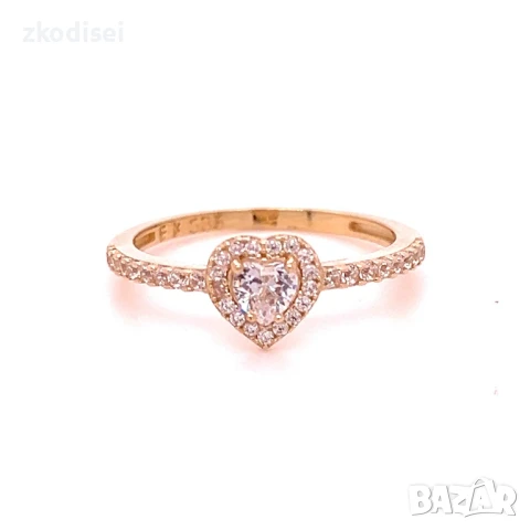 Златен дамски пръстен 1,90гр. 14кр. проба:585 размер:55 модел:32177-2