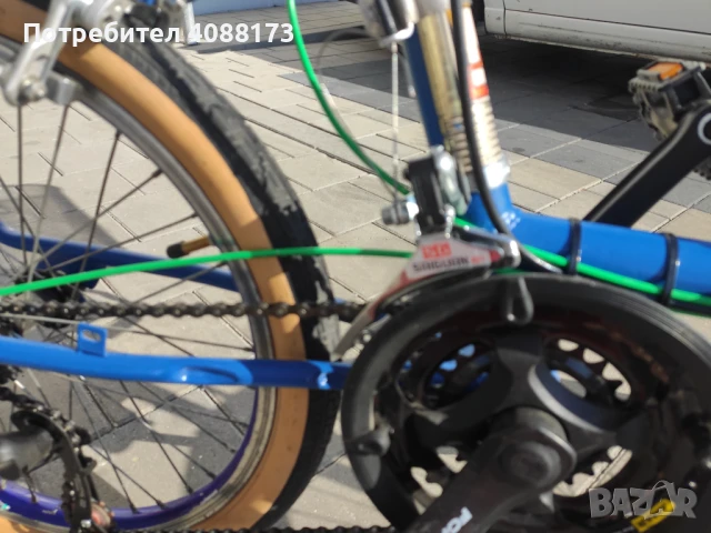 Сгъваем нов велосипед "Балкан" 20" с 15 скорости (5x3), снимка 13 - Велосипеди - 50956138
