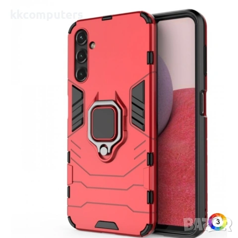 Samsung Galaxy A14 5G Удароустойчив Ring Holder Калъф и Протектор, снимка 3 - Калъфи, кейсове - 53899107