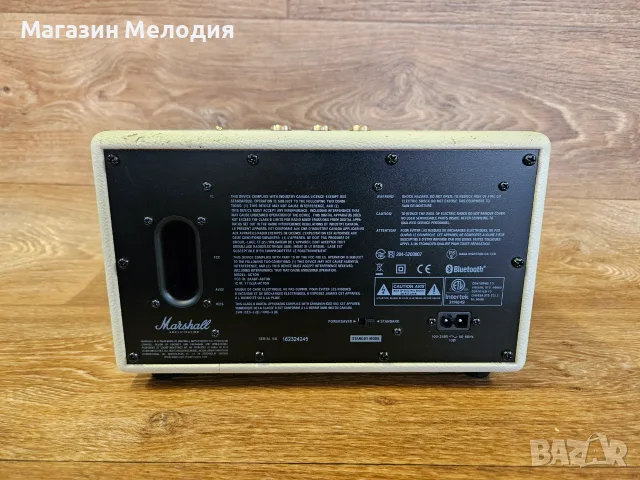 Bluetooth тонколона Marshall Stanmore (Cream) – Брутален звук / Технически ТОП, снимка 14 - Bluetooth тонколони - 56131098