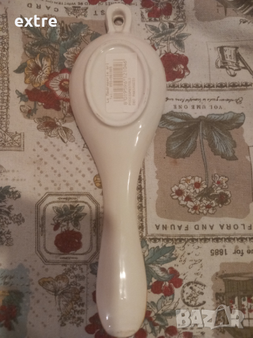 Декоративна лъжица с пейзаж порцеланова, снимка 2 - Декорация за дома - 44559902