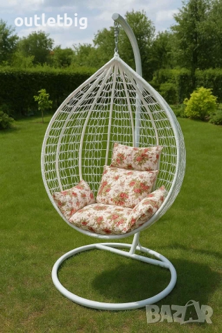 Люлка градинска висяща люлка тип гнездо,яйце–Промоция