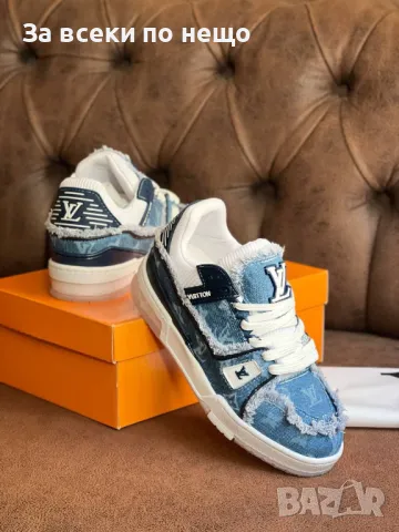 Louis Vuitton Дамски Маратонки👟Дамски Спортни Обувки Луис Витон-Налични Различни Цветове Код E212, снимка 2 - Маратонки - 50410723