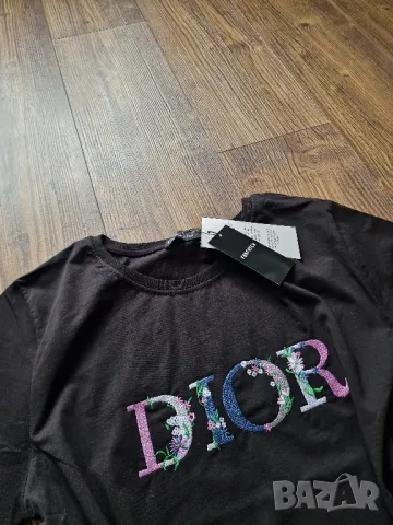 Страхотна дамска тениска dior  , нова с етикет, размер S / M ,L , XL, цена 35лв, снимка 4 - Тениски - 49488605