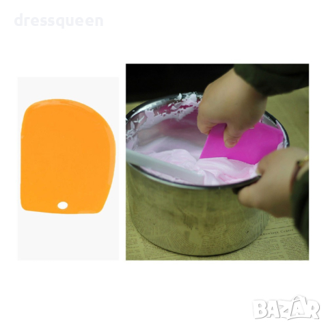 1776 Сладкарски шпатули за декорация и заглаждане на торти, 3 броя, снимка 5 - Форми - 44566540