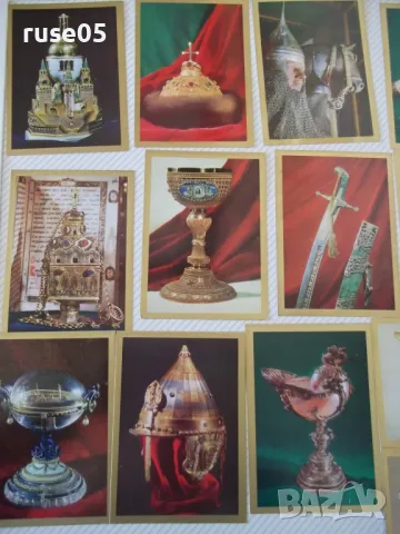 Картички "ГОСУДАРСТВ. ОРУЖЕЙНАЯ ПАЛАТА МОСКОВСКОГО КРЕМЛЯ", снимка 4 - Колекции - 48174382