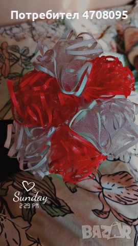 букет от шест вечни рози