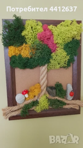 картини със скандинавски мъх 20/25 и 22/19, снимка 2 - Картини - 50459855