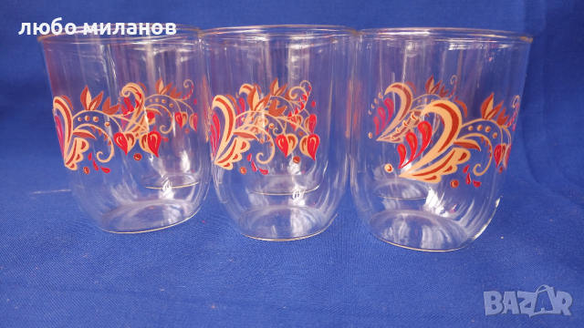 Тънкостенни руски стакани за чай, комплект 6 бр, снимка 7 - Чаши - 44709713