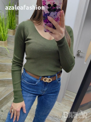 Дамски пуловер, снимка 2 - Блузи с дълъг ръкав и пуловери - 53082560