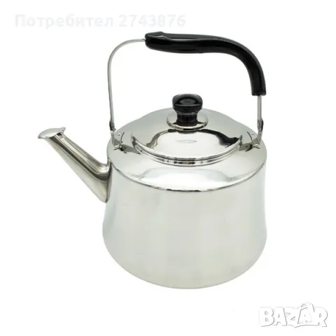  Чайник инокс 6 литра- Свирещ, снимка 1