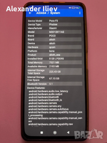 Xiaomi Poco F3 8GB 256GB, снимка 6 - Xiaomi - 52404032