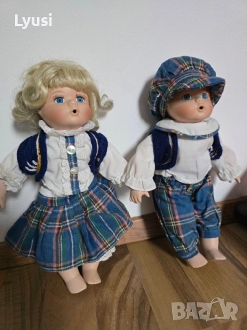 Две порцеланови кукли, снимка 3 - Колекции - 52859311