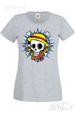 Дамска тениска One Piece 08,Анимация,игра,Празник,Повод.