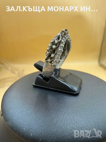 Сребърен пръстен, снимка 4 - Пръстени - 51468942